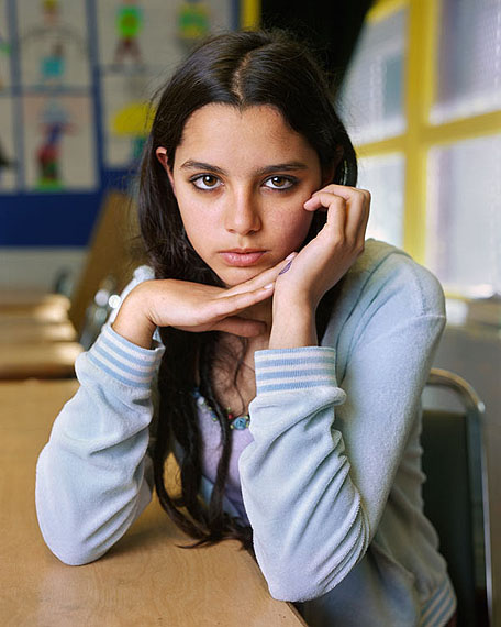 Dawoud Bey, Usha, 2006. From the book Class Pictures (Aperture, 2007). Image courtesy Aperture Foundation.
