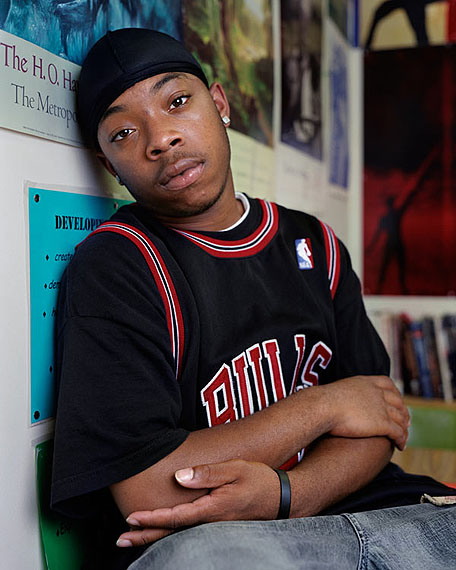 Dawoud Bey, Antoine, 2006.  From the book Class Pictures (Aperture, 2007). Image courtesy Aperture Foundation.