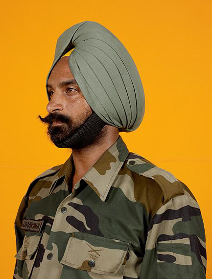 Charles Fréger
Sikh regiment of India
Courtesy Ego Gallery