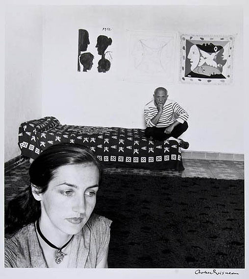 Robert DoisneauPicasso et Fran&ccedil;oise Gilot, 1952Gelatin silver printEstimate: &pound;3,000-5,000