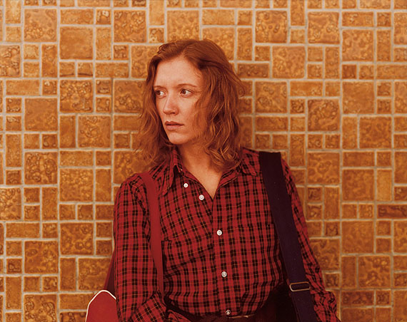 Lot 284: Stephen Shore, Ginger Seippel, Miami, Florida, chromogenic print, 1977, printed 1980. Estimate $6,000 to $9,000. © Stephen Shore