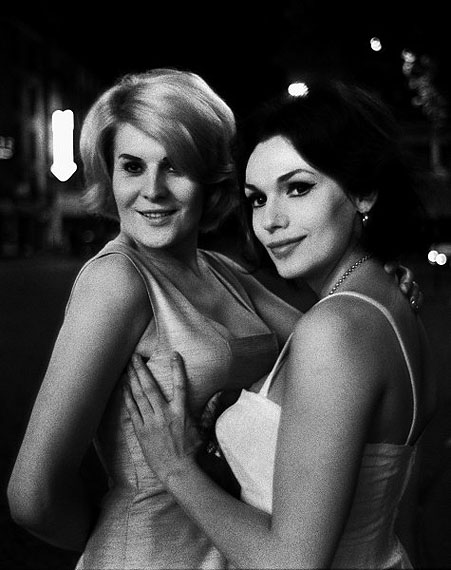 Gina and Nana, Place Blanche, 1963© Christer Strömholm /Strömholm Estate/VU'