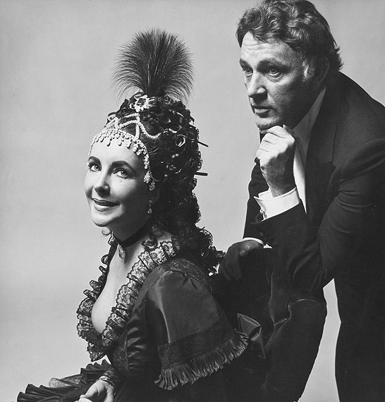 Cecil Beaton
Elizabeth Taylor and Richard Burton at the Rothschild Proust Ball, 1971
Signed vintage gelatin silver print
£8,000 - 12,000