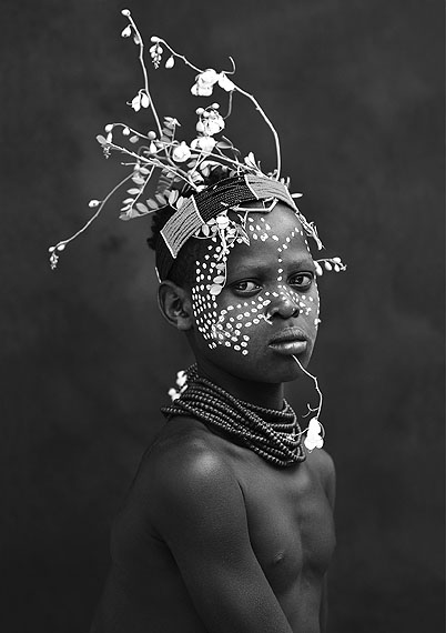 &copy; Mario Marino, Faces of Africa, Arduni, Karo Boy, Ethiopia, 2011140 x 110 cm, Archival Pigment Print / Hahnemühle Paper