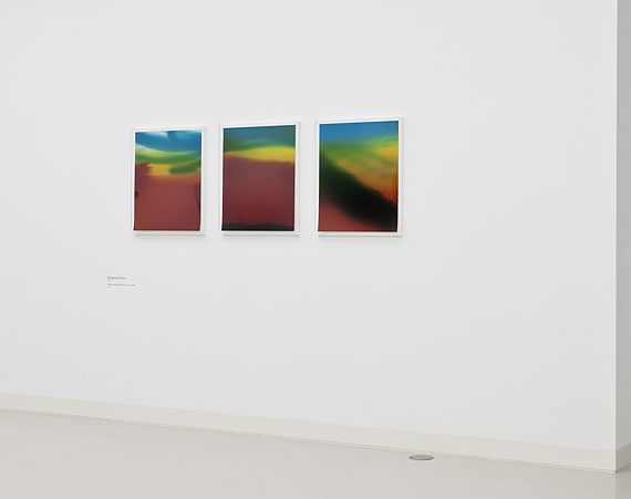 Wolfgang Tillmans, Subtraktive Farbmischung (a-c), 2007, C-Print