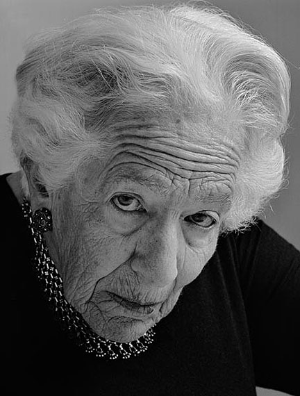 © Herlinde Koelbl: Grete Weil, aus der Serie 