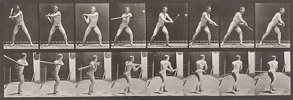 Eadweard J. Muybridge: Mann beim Schlag, ca. 1885Historische Gernsheim-Collection / Harry Ransom Center The University of Texas at Austin