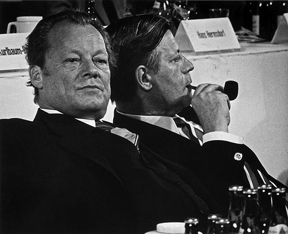 Barbara Klemm: SPD-Parteitag, 1973 © Barbara Klemm
Zeitgenössische Gernsheim-Collection / Forum Internationale Photographie / Reiss- Engelhorn-Museen