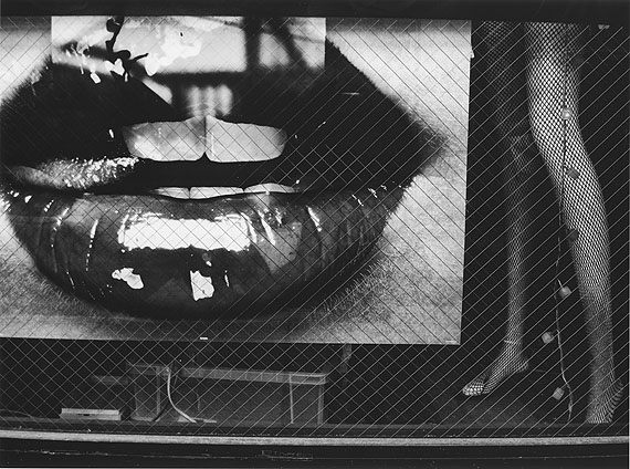 © Daido Moriyama – Lips. Silver gelatin print.