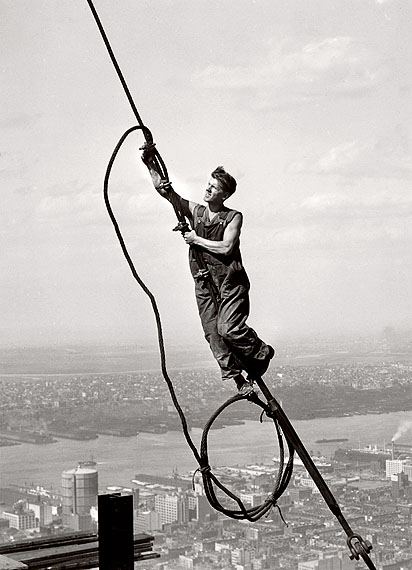 Lewis Hine, The Sky Boy, 1931, © George Eastman House