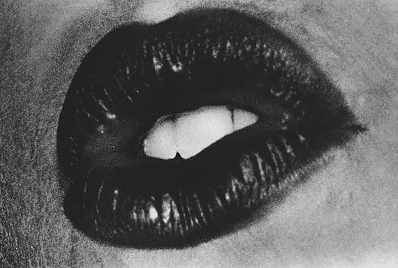 © Daido Moriyama – Lips. Silver gelatin print.