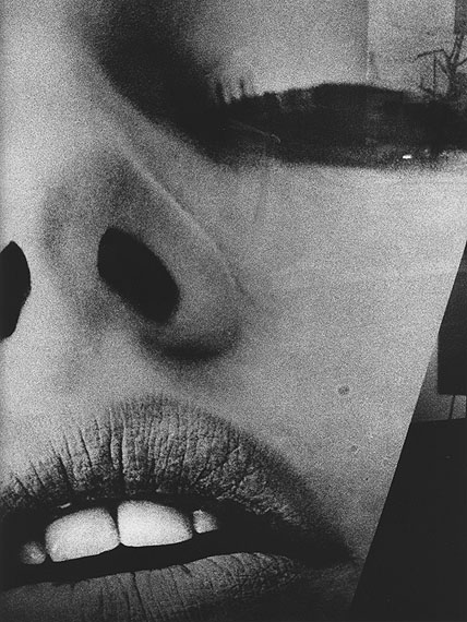 © Daido Moriyama – Lips. Silver gelatin print.