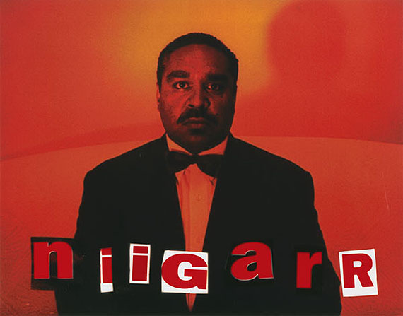 Niigarr, 1995from They call me niigarrHigh gloss pigment print31 x 39.5cm, Edition of 10© MICHAEL RILEY
