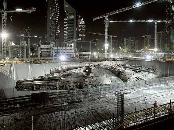 Dark Lens, The Falcon’s Hiding Place,Dubai, 2009© Cédric DelsauxCourtesy Acte 2 Photo
