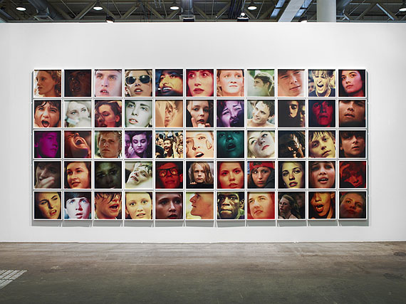 Ryan McGinley, You and My Friends 1, 2012, 55 c-prints20 x 20 inches each (51 x 51 cm each), uniqueCourtesy of the artist and Team Gallery, New York