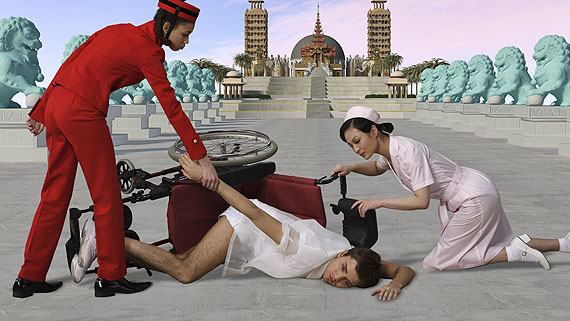 AES+F, The Feast of Trimalchio, 2009Courtesy Triumph Gallery