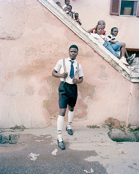 Malte Wandel: OLD SKUUL # 02w, Cape Coast, Ghana, 80 x 100 cm