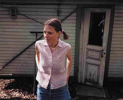 A. Kannisto, Reflet dans la vitre, 1999