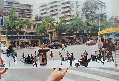Chen Shaoxiong, Third Street, 2001 Photo collages