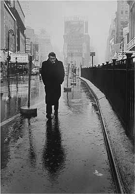 James Dean in Times Square, New York, 1955