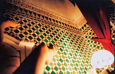 Lara Baladi . El Banquete . Larabesque .Factum Arte, Madrid. 2002 © Lara Baladi