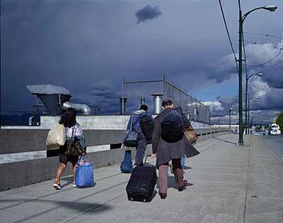 © Jeff Wall . Untitled (Overpass) 2001