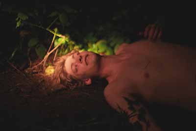 Ryan McGinley . Jake (Golden), 2003, c-print,  30 x 40
