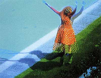 Pipilotti Rist Atmosphere & Instinct, 1998 Video Installation with sound, 00:02:15, Edition 2/3; dimension vary with installation