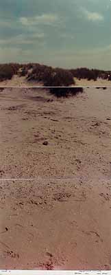 VALIE EXPORT, Route A, Konzeptuelle Fotografie, Belgien 1972, 1972, VBK Wien, 2004