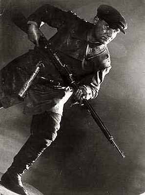 Georgi Zelma & El Lissitzky[Design for Red Army Issue, USSR in Construction, 1931]Vintage gelatin silver print9 