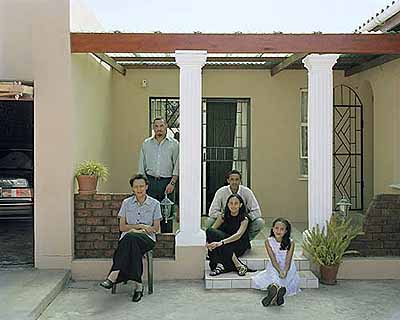 David GoldblattThe Le Fleur Family, 2002Dorothy Manuel, Andrew A.S. Le Fleur, Craig, Audrey Le Fleur, Charlotte Le FleurColor photograph