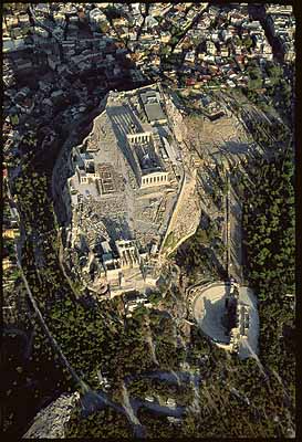 Akropolis von Athen, Griechenland, 2000, Weltkulturerbe