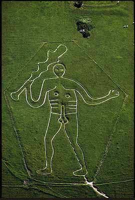Der Riese von Cerne Abbas, 2. Jh. n. Chr., England, 1977