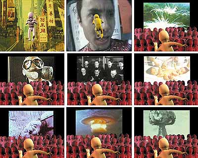 Zhou Xiaohu
Beautiful Cloud, 2001, digital video animation, 4'45