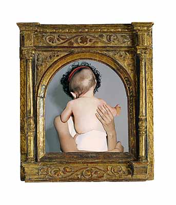 @ Diana Scherer, Fragment, 2005. Cadre italien de la Renaissance