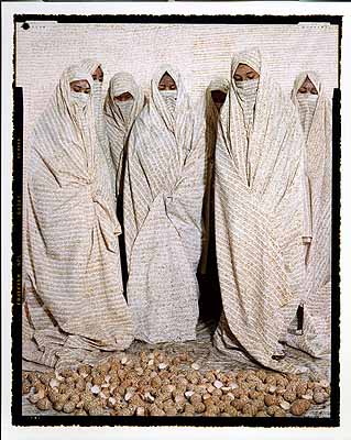 Lalla A. Essaydi, Boston, MassachusettsConverging Territories #28, 2002Chromogenic Print, Printed in 2003, Edition 7/1540