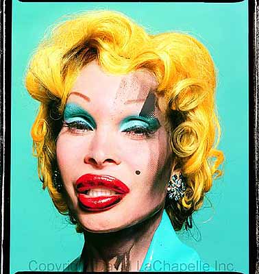 David laChapelle
Amanda as Marilyn, 2003
Digital c print on fuji paper
40 x 30