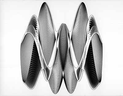 solarisiertes Rhythmogramm © H. Heidersberger 1950er