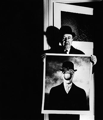 Bill Brandt, Rene Magritte, 1966, gelatin silver print. © Bill Brandt Archive LTD.