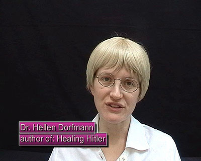 Tamy Ben-Tor video still from Women Talk about Adolf Hitler 2004 Video. 7 min. 40 sec. Edited by Anat Ben David Courtesy: the artist and Zach Feuer Gallery, New York