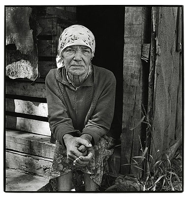 Matrjona Vasiljeva, Balvi, Latvia, 1986from the series: My Country People