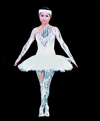 Huang Yan Ballet Landscape No.4 2006 Series of 4 C-Print Signed, dated and numbered 2 Different sizes 39 3/8 x 47 in. (100 x 120 cm)47 x 59 in. (120 x 150 cm)Edition of 15