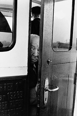 © Robert Lebeck . Alfred Hitchcock, Hamburg 1960