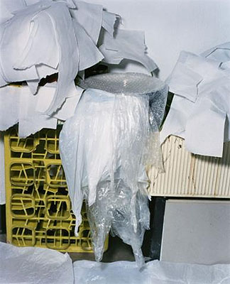 Frozen waterfall 2006, 130 x 160cm, tilled laser-prints