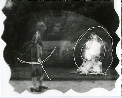 Gerald Slota Untitled (The Archer), 2005 Unique gelatin silver print 8 x 10
