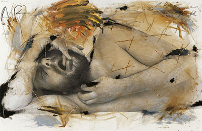 Arnulf Rainer: Schlaf, 1973/74 © Atelier Arnulf Rainer