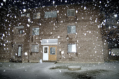 Emmanuelle Léonard, Perquisition, rue Malicorne, Anjou, 2007. C-print from the installation La Sale affaire, 121 x 81cm each. Courtesy of the artist