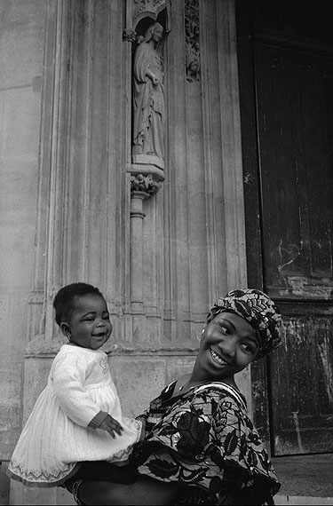 Martine Franck:
Illegale Immigranten, Kirche St. Bernard, Paris, 1996
© Martine Franck / MAGNUM Photos / Focus