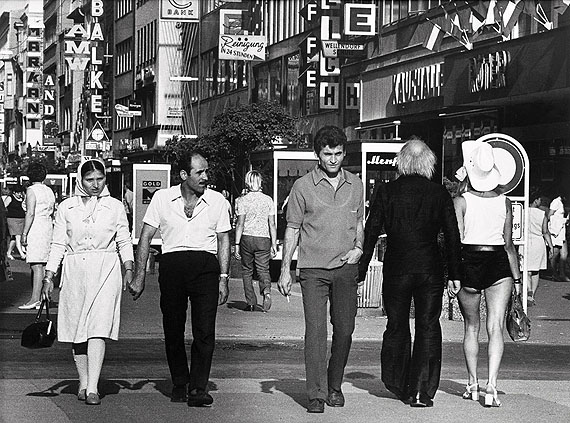 © Rudolf Holtappel, Oberhausen, Markstraße, 1973, © Privatsammlung Berlin