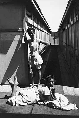 André Pieyre de Mandiargues et Léonor Fini. Trieste, Italie, 1933